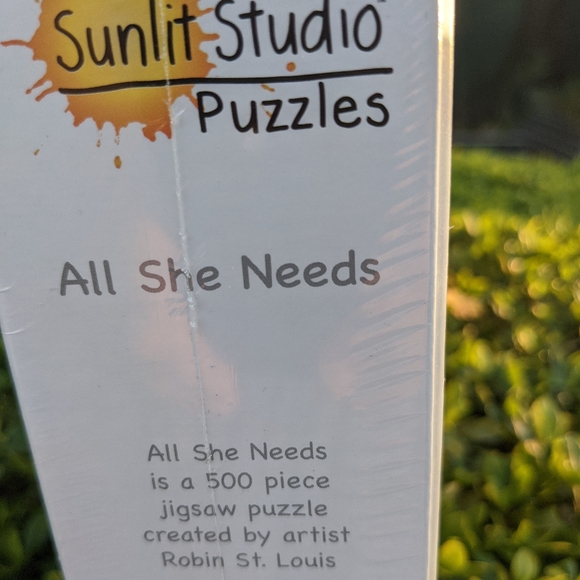 Puzzle Sunlit Studios. Puzzles based on beautiful watercolor paintings. 500 pc - Picture 5 of 8